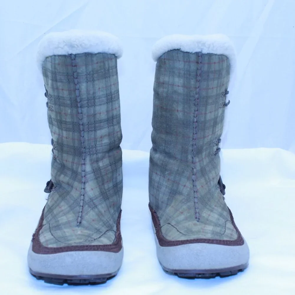 Merrell SZ 7.5 High Sage SPIRIT TIBET Thinsulate Polartec Shearling Boots J20048 - Picture 2 of 16